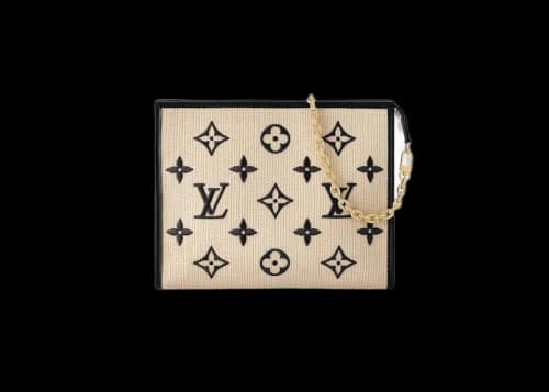 Louis Vuitton Toiletry Pouch On Chain Black