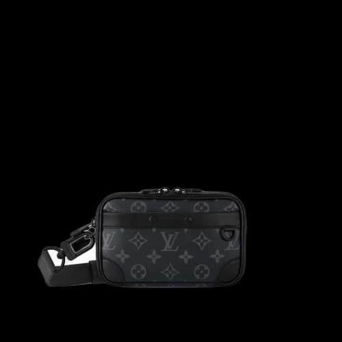 Louis Vuitton Nano Alpha Monogram Eclipse
