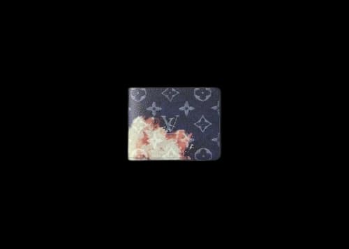 Louis Vuitton Multiple Wallet Ink Blue