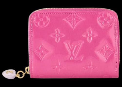 Louis Vuitton Zippy Coin Purse Neon Pink
