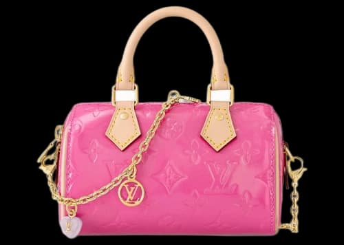 Louis Vuitton Nano Speedy Neon Pink
