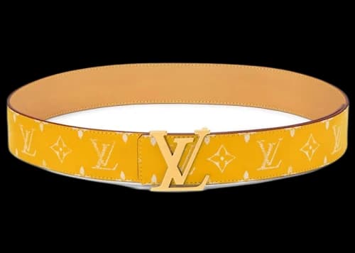 Louis Vuitton LV Initiales 40mm Reversible Belt Yellow