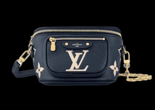 Louis Vuitton Mini Bumbag Navy/Cream