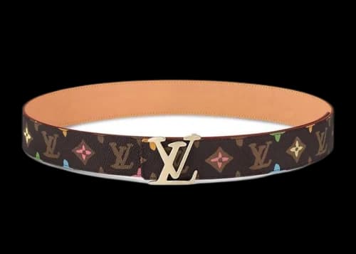 Louis Vuitton by Tyler, the Creator LV Tag 40mm Reversible Belt Chocolate Craggy Monogram
