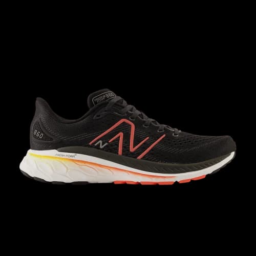 New Balance Fresh Foam X 860v13 4E Wide 'Black Hot Marigold'