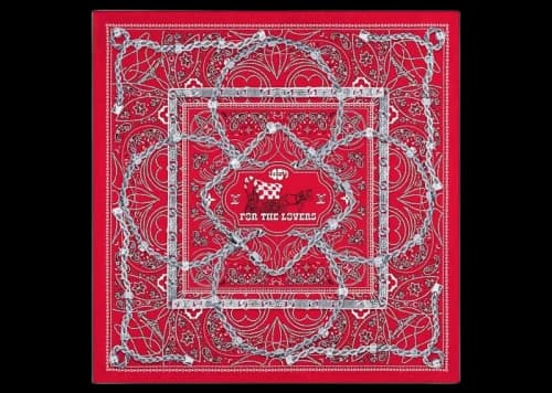 Louis Vuitton LV Rope Silk Bandana Red