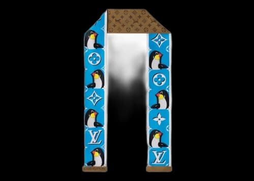 Louis Vuitton x Sun Yitian Animogram Pingoo Bandeau Blue