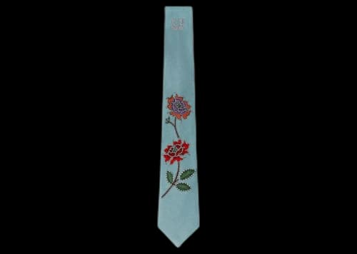 Louis Vuitton LV Flowers Tie Blue