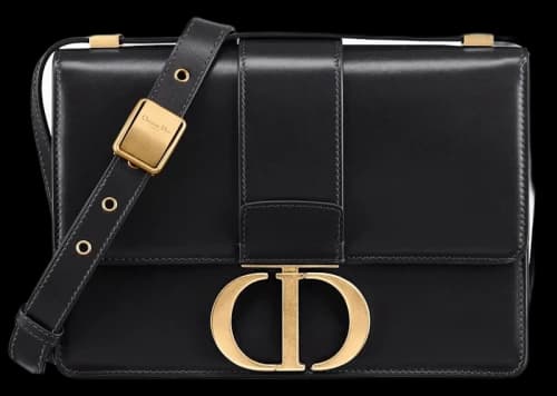 Dior 30 Montaigne Bag Black