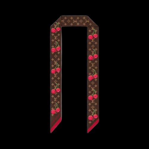 Louis Vuitton x Takashi Murakami Monogram Cherry Bandeau Brown