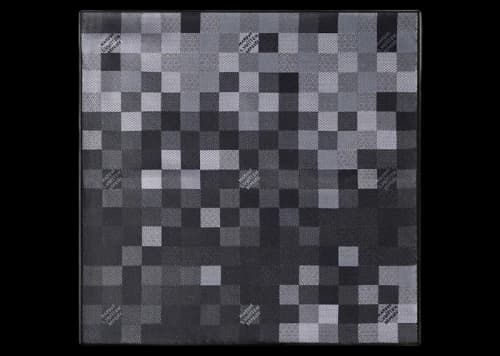 Louis Vuitton Damier Pocket Square Black