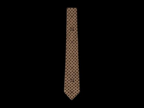 Louis Vuitton x Nigo Dandy Monogram Tie Brown