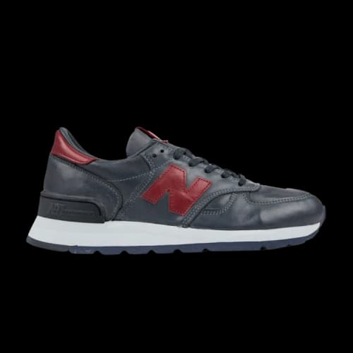 New Balance Horween Leather Co. x 990v1 Made in USA 'Navy Burgundy'