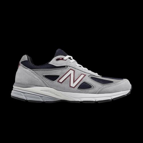 New Balance 990v4 Made in USA 2E Wide 'Grey Navy'
