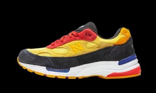 New Balance 992 Yellow Red