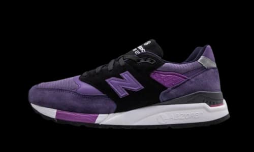 New Balance 998 Purple Black