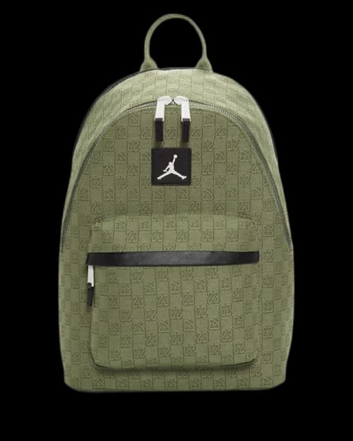 Jordan Monogram Backpack Green