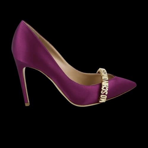 Moschino Satin Pump 'Raspberry' (Women's)