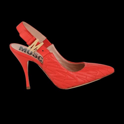Moschino M-Quilted Slingback Pump 'Orange' (Women's)
