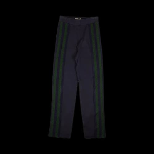 Wales Bonner Palms Crochet Stripe Trackpants 'Blue'