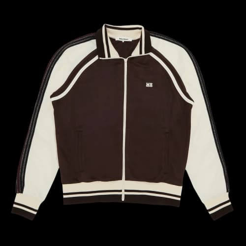 Wales Bonner Kola Tracktop 'Brown/Ivory'