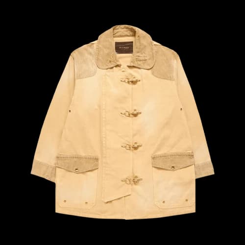 Wales Bonner Sierra Coat 'Sand/Brown'