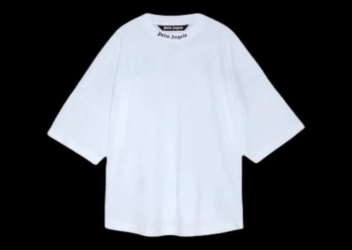 Palm Angels Logo T-Shirt White/Black