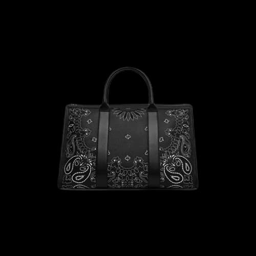 Amiri Bandana Weekender Bag 'Black'