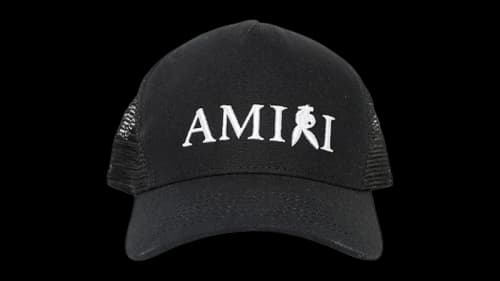 AMIRI Reverse Bunny Hat Black