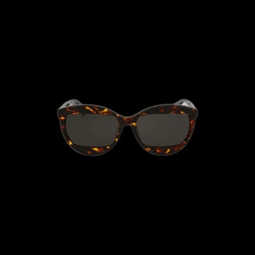 Dior Round Frame Acetate Sunglasses 'Brown'