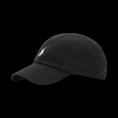 Polo Ralph Lauren Cotton Chino Baseball Cap Black