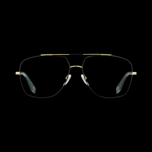 Marc Jacobs Aviator Glasses 'Black'
