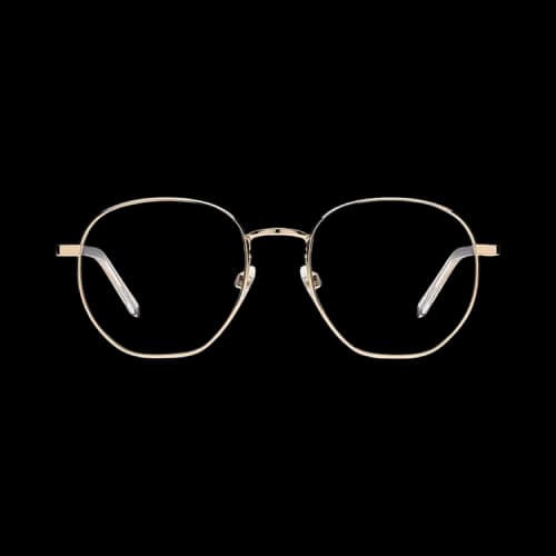 Marc Jacobs Round Glasses 'Gold'
