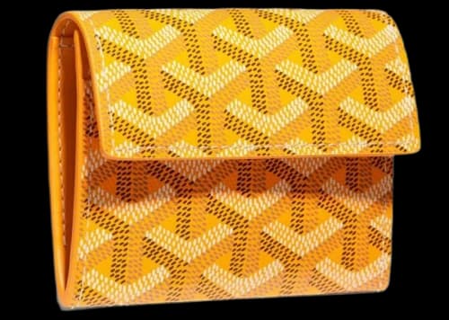 Goyard Marigny Wallet Yellow