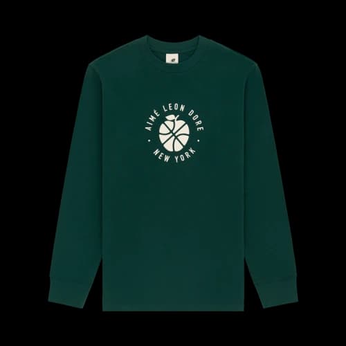 Aimé Leon Dore x New Balance SONNY NY Long-Sleeve Tee 'Rainforest'