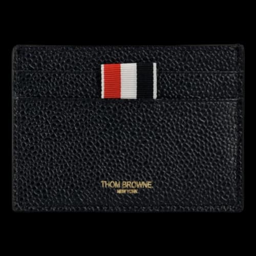 THOM BROWNE Card Holder 'Navy Red'