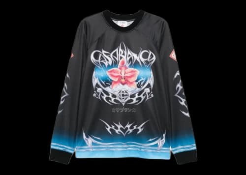 Casablanca Blade Football Long Sleeve Jersey Multi