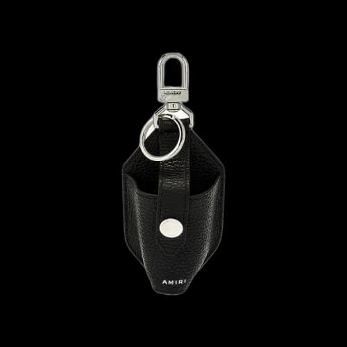 Amiri Leather Hand Sanitizer Holder 'Black'