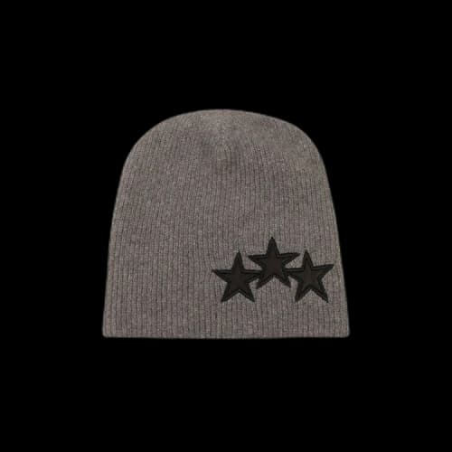 Amiri 3 Star Beanie 'Grey'