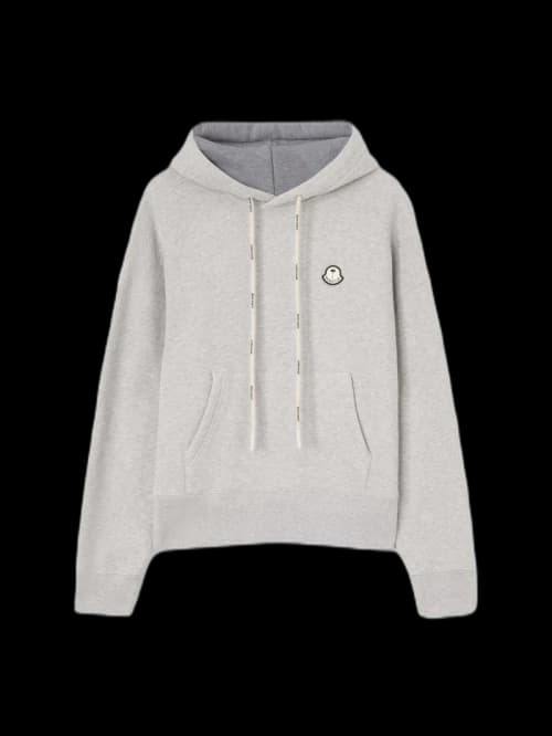 Moncler x Palm Angels Bear Hoodie Grey