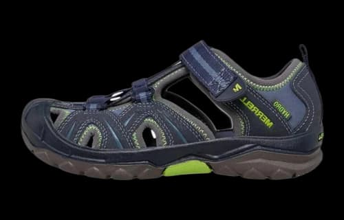 Merrell Hydro Sandal Little Kid 'Navy Green'
