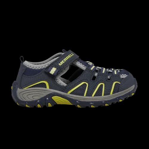 Merrell Hydro H2O Sandal Little Kid 'Navy Lime'