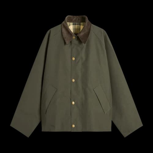 Barbour Reversible Transporter Casual Jacket 'Sage/Ancient'