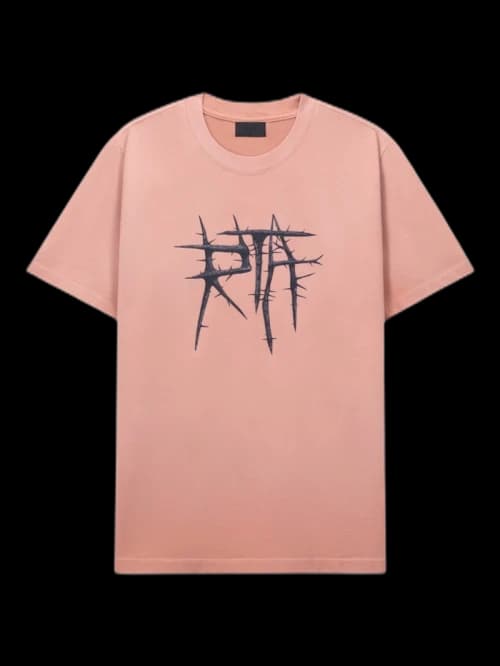 RtA Liam Short Sleeve Thorn T-shirt Cork