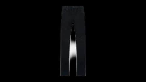 RtA Bryant Flocked Jeans Black