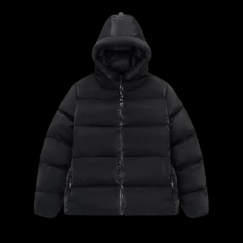 RtA Grant Puffer Jacket Black Luminous