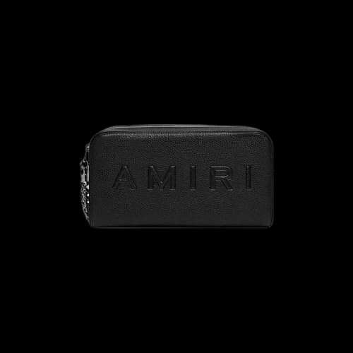 Amiri Embossed Dop Kit 'Black'