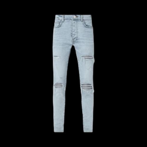Amiri MX1 Iridescent Jean 'Light Vintage'