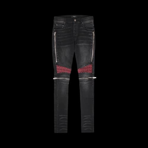 Amiri Velvet PJ MX2 Jean 'Aged Black'