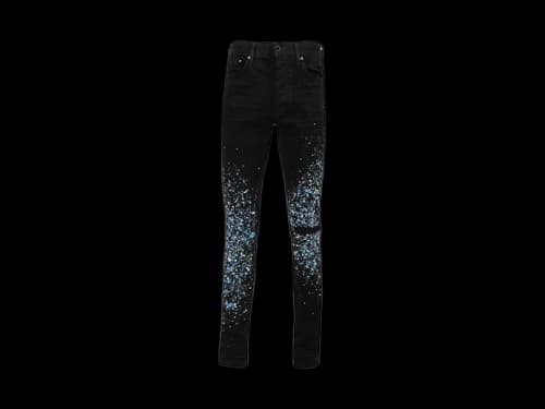 AMIRI Crystal Painter Jean Black